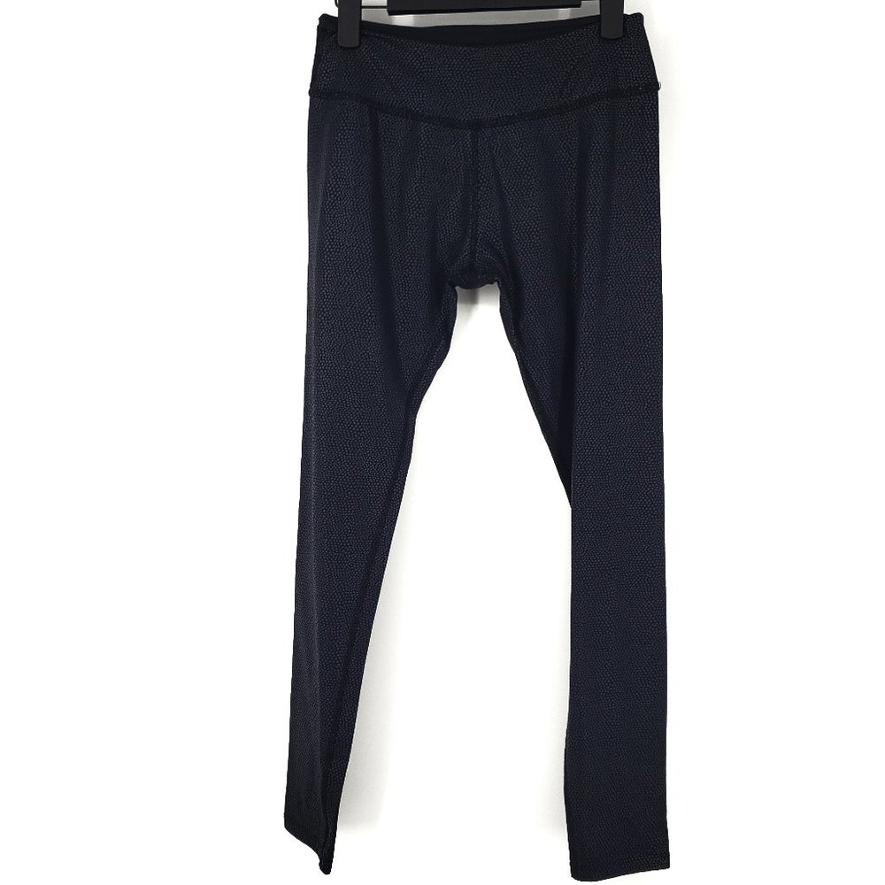 Beyond Yoga Mid Rise Metallic Dot 7/8 Leggings Black Medium